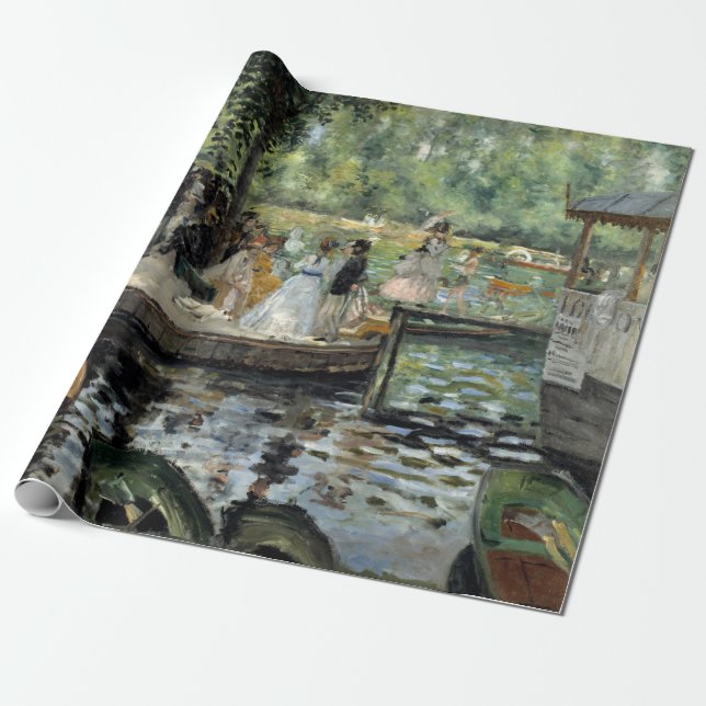 Pierre-Auguste Renoir - La Grenouillere Geschenkpapier (Ungerollt)
