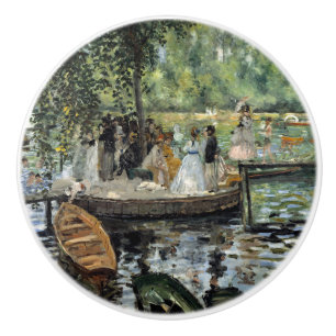 Pierre-Auguste Renoir - La Grenouillere Keramikknauf
