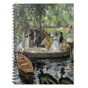 Pierre-Auguste Renoir - La Grenouillere Notizblock