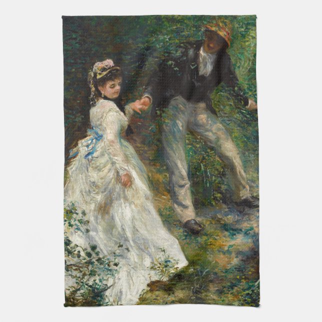 Pierre-Auguste Renoir - La Promenade Geschirrtuch (Vertikal)