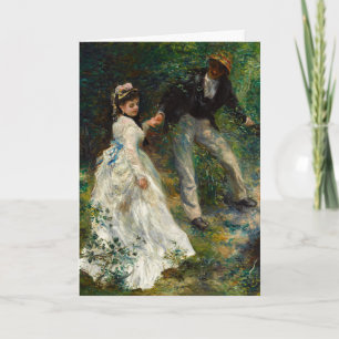 Pierre-Auguste Renoir - La Promenade Karte