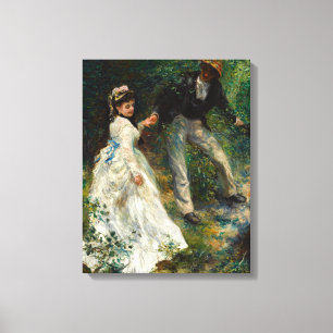 Pierre-Auguste Renoir - La Promenade Leinwanddruck