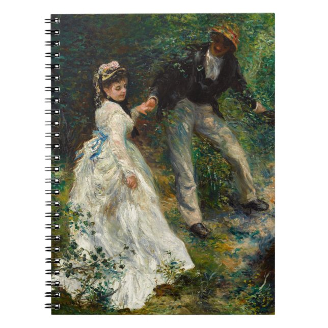 Pierre-Auguste Renoir - La Promenade Notizblock (Vorderseite)