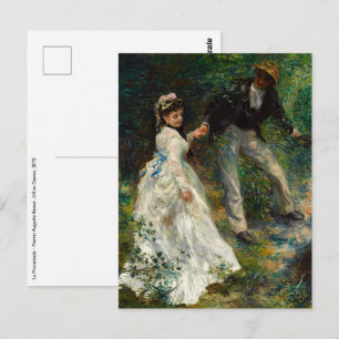 Pierre-Auguste Renoir - La Promenade Postkarte