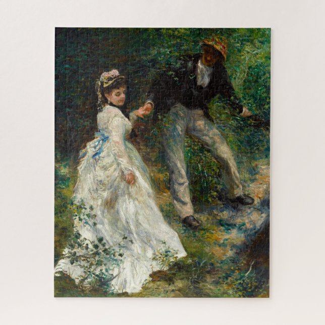 Pierre-Auguste Renoir - La Promenade Puzzle (Vertikal)