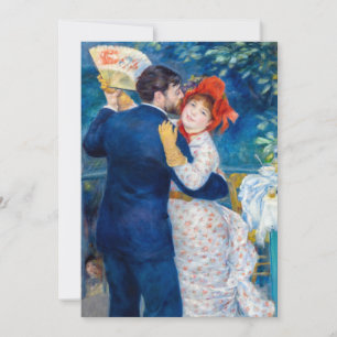 Pierre-Auguste Renoir - Landtanz Dankeskarte