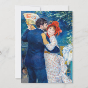 Pierre-Auguste Renoir - Landtanz Einladung