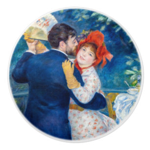 Pierre-Auguste Renoir - Landtanz Keramikknauf