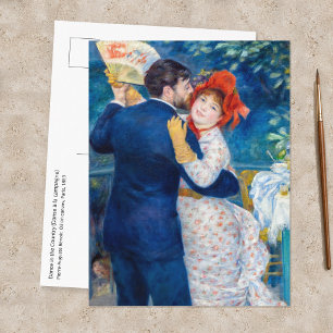 Pierre-Auguste Renoir - Landtanz Postkarte