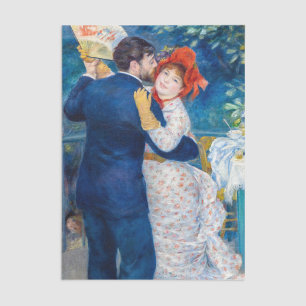Pierre-Auguste Renoir - Landtanz Seidenpapier