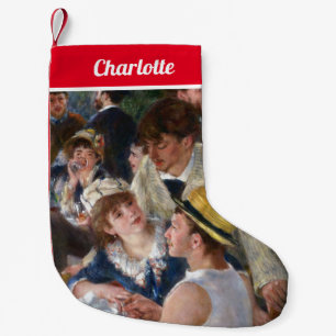 Pierre-Auguste Renoir - Luncheon der Bootsgesellsc Kleiner Weihnachtsstrumpf