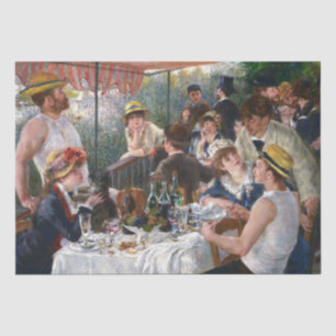 Pierre-Auguste Renoir - Luncheon der Bootsgesellsc Seidenpapier