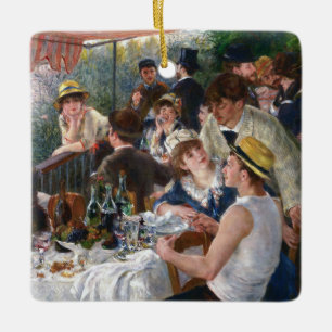 Pierre-Auguste Renoir - Luncheon der Ruderer Keramikornament