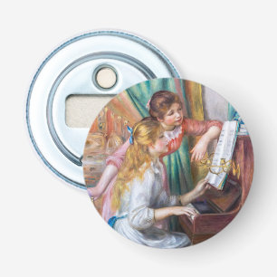Pierre Auguste Renoir - Mädchen am Klavier Flaschenöffner