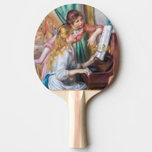 Pierre Auguste Renoir - Mädchen am Klavier Tischtennis Schläger