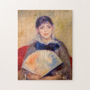 Pierre-Auguste Renoir - Mädchen mit einem Fan Puzzle