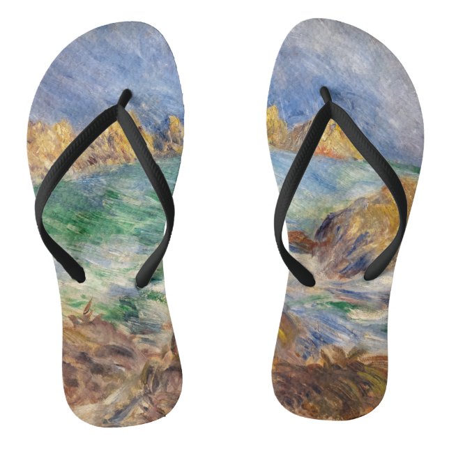Pierre-Auguste Renoir - Marine, Guernesey Flip Flops (Fußbett)
