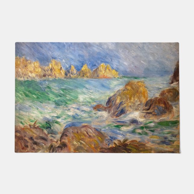 Pierre-Auguste Renoir - Marine, Guernesey Fußmatte (Vorderseite)