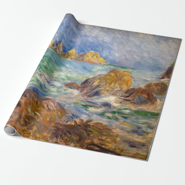 Pierre-Auguste Renoir - Marine, Guernesey Geschenkpapier (Ungerollt)