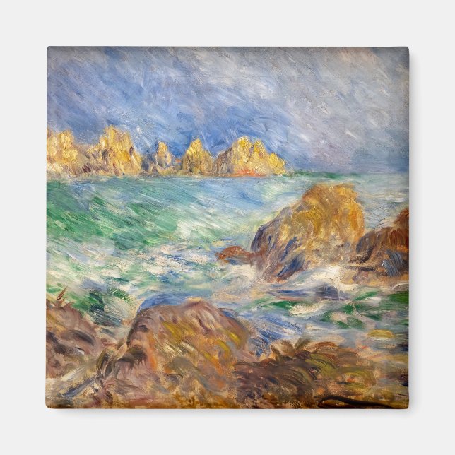 Pierre-Auguste Renoir - Marine, Guernesey Magnet (Vorne)