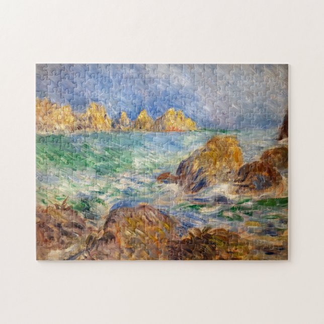 Pierre-Auguste Renoir - Marine, Guernesey Puzzle (Horizontal)