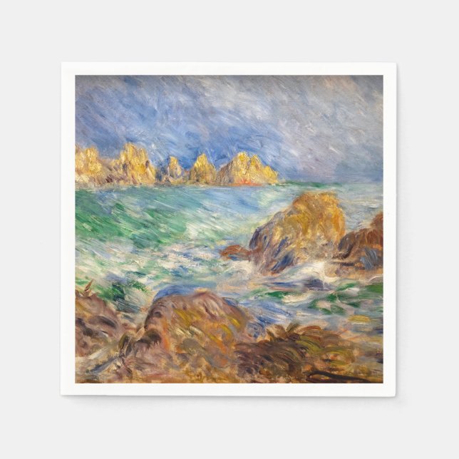 Pierre-Auguste Renoir - Marine, Guernesey Serviette (Vorderseite)