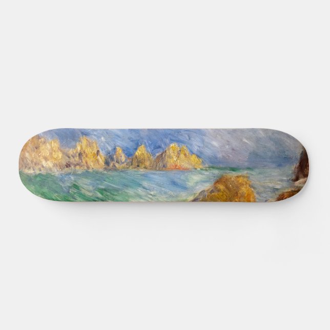 Pierre-Auguste Renoir - Marine, Guernesey Skateboard (Horizontal)