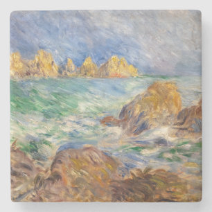 Pierre-Auguste Renoir - Marine, Guernesey Steinuntersetzer