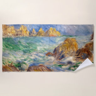 Pierre-Auguste Renoir - Marine, Guernesey Strandtuch
