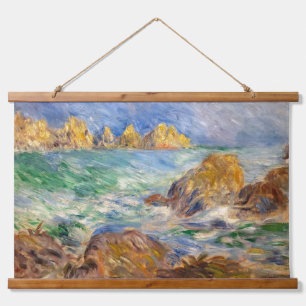 Pierre-Auguste Renoir - Marine, Guernesey Wandteppich Mit Holzrahmen