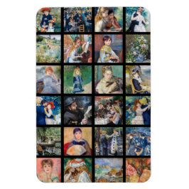 Pierre-Auguste Renoir - Masterpiece Collage Magnet