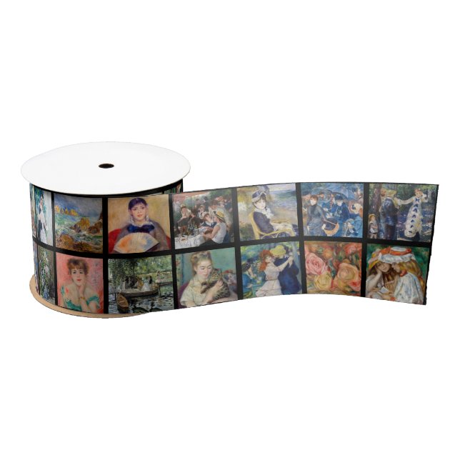 Pierre-Auguste Renoir - Masterpiece Collage Satinband (Spule)
