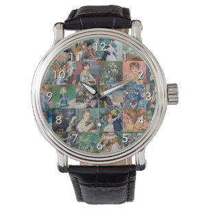 Pierre-Auguste Renoir - Masterpiece Grid Collage Armbanduhr