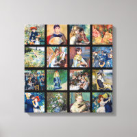 Pierre-Auguste Renoir - Masterpiece Grid Collage