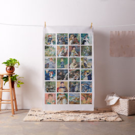 Pierre-Auguste Renoir - Masterpiece Grid Collage Stoff
