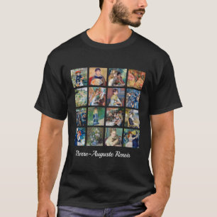 Pierre-Auguste Renoir - Masterpiece Grid Collage T-Shirt