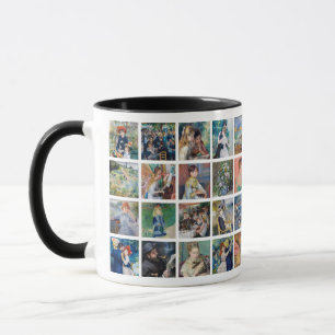 Pierre-Auguste Renoir - Masterpiece Grid Collage Tasse