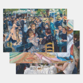 Pierre-Auguste Renoir - Masterpiece Selection Geschenkpapier Set