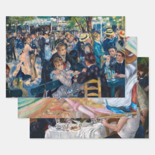 Pierre-Auguste Renoir - Masterpiece Selection Geschenkpapier Set