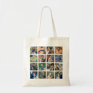 Pierre-Auguste Renoir - Meisterwerke Grid Collage Tragetasche