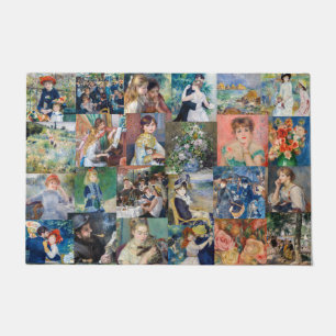 Pierre-Auguste Renoir - Meisterwerke Patchwork Fußmatte