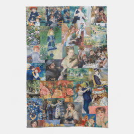 Pierre-Auguste Renoir - Meisterwerke Patchwork Geschirrtuch