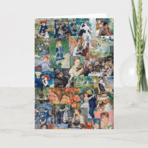 Pierre-Auguste Renoir - Meisterwerke Patchwork Karte