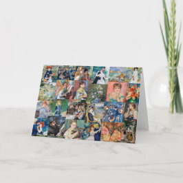 Pierre-Auguste Renoir - Meisterwerke Patchwork Karte