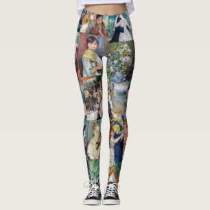 Pierre-Auguste Renoir - Meisterwerke Patchwork Leggings