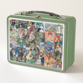 Pierre-Auguste Renoir - Meisterwerke Patchwork Metall Brotdose