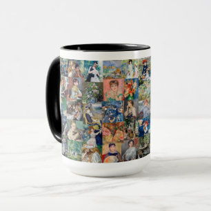Pierre-Auguste Renoir - Meisterwerke Patchwork Tasse