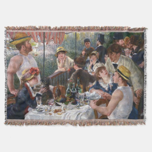Pierre-Auguste Renoir - Mittagessen im Party Decke (Vorderseite)