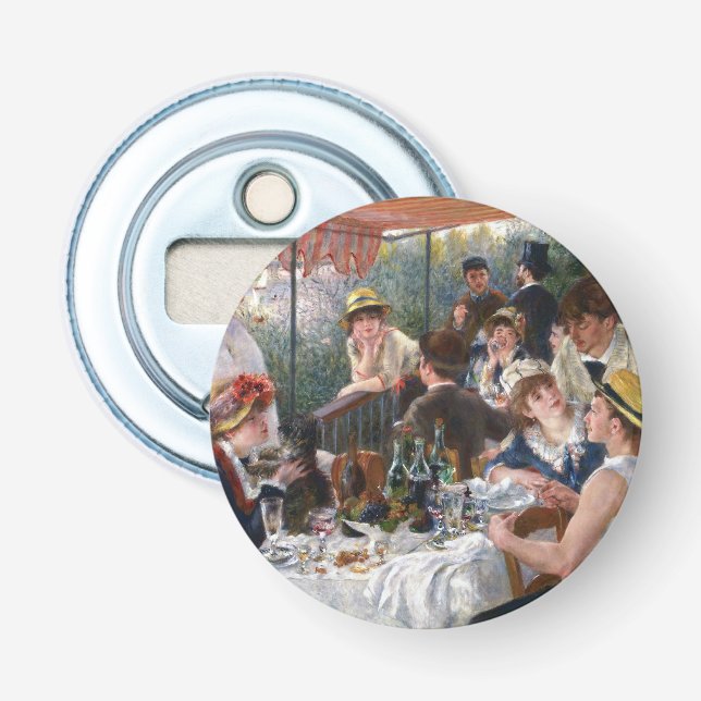 Pierre-Auguste Renoir - Mittagessen im Party Flaschenöffner (Vorderseite)