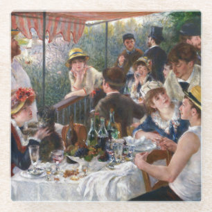 Pierre-Auguste Renoir - Mittagessen im Party Glasuntersetzer